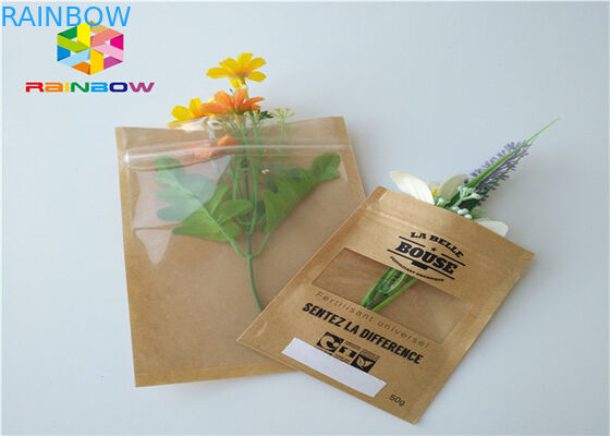 Barrera Ziplock modificada para requisitos particulares de la humedad de Mylar del papel de aluminio de las bolsas de papel del papel de Kraft