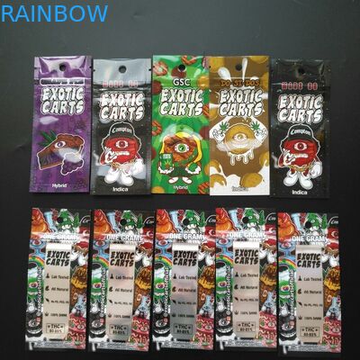 El incienso herbario a prueba de niños que empaqueta la impresión del holograma de Digitaces se levanta la bolsa plástica