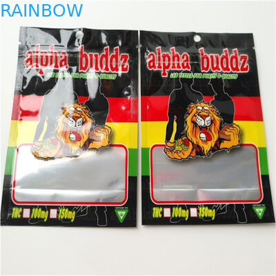 El incienso herbario a prueba de niños que empaqueta la impresión del holograma de Digitaces se levanta la bolsa plástica