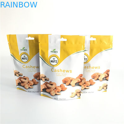 El empaquetado de encargo de las bolsas plásticas de la impresión se levanta el bolso de la cremallera con una válvula de desgasificación de la manera