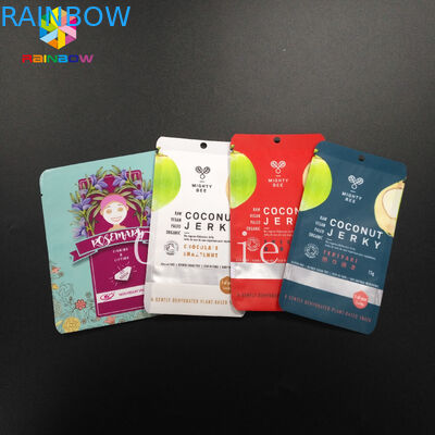 El sello del apretón de la bolsa de Mylar empaqueta el sorteo cosmético de la muestra del polvo del té del almacenamiento de la categoría alimenticia