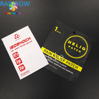 El sello del apretón de la bolsa de Mylar empaqueta el sorteo cosmético de la muestra del polvo del té del almacenamiento de la categoría alimenticia