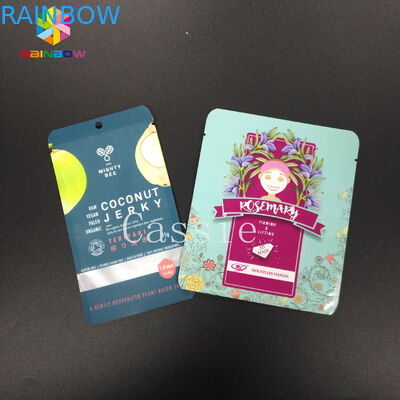 Bolsos de la cerradura del apretón del diseño de Muti tres bolsas del vacío de Mylar del papel de aluminio de la categoría alimenticia del sellado caliente de los lados