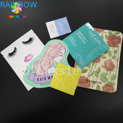 El sello plástico del uno mismo del papel de aluminio empaqueta el pequeño empaquetado multicolor de tragante abierto del almacenamiento del regalo