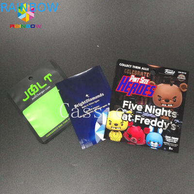 Bolsas plásticas de la prueba del olor que empaquetan las tres bolsas de poliéster laterales Mylar del sello para el acondicionamiento de los alimentos