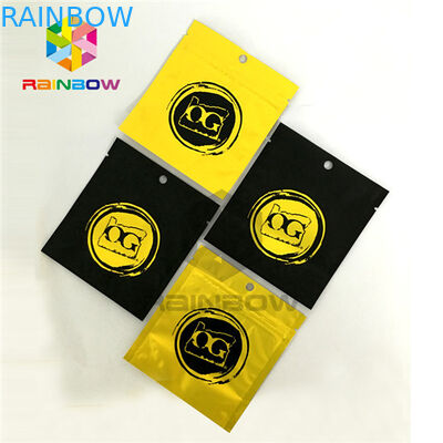 Bolsa térmica en caliente de la hoja que empaqueta la impresión mate modificada para requisitos particulares del fotograbado de la bolsa de plástico