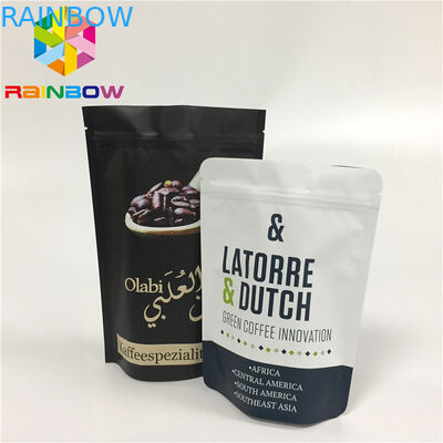 El papel de aluminio de encargo de la impresión del MOPP empaqueta la cerradura a prueba de humedad de la cremallera con la válvula