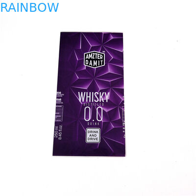 Prenda impermeable resistente ULTRAVIOLETA de las etiquetas de la funda del encogimiento colorida para la etiqueta plástica de la botella de agua