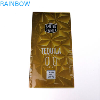 El encogimiento a todo color de la bebida de la manga de encogimiento de calor del ANIMAL DOMÉSTICO de la impresión etiqueta el logotipo de encargo sensible al calor