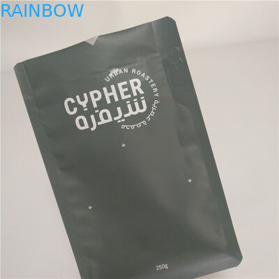 los bolsos de café ziplock laterales de la Arabia Saudita del bolso de 100g 250g 340g 500g 1kg 2 kilogramo 4kg 8 con el rasgón fácil zipper/la válvula de la desgasificación