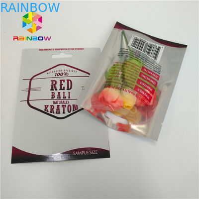 El papel de aluminio herbario de la cápsula que empaquetaba la bolsa de la humedad de 3g 5g 10g modificó tamaño para requisitos particulares