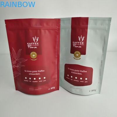 Los bolsos lacrables mates que empaquetan, se levantan bolsos de la bolsa 500 gramos para el empaquetado del café