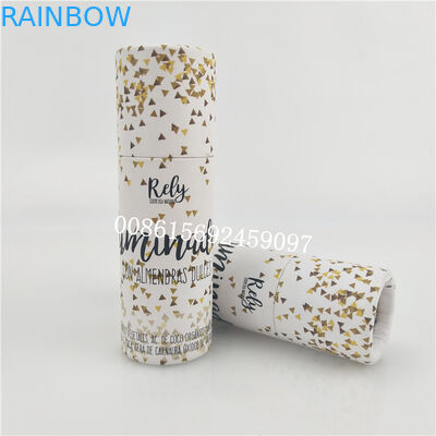 Modificado para requisitos particulares alrededor de las cajas de empaquetado del regalo, caja del cilindro que empaqueta el papel de Kraft para el caramelo