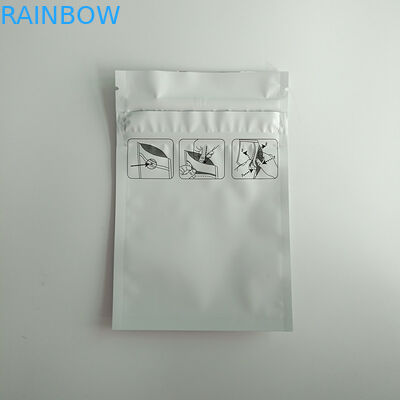 El sello lateral 3 mate se levanta la bolsa que empaqueta, se levanta la prueba de los niños de la bolsa de la cremallera