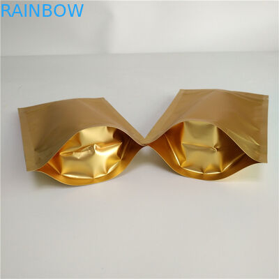 La cremallera superior se levanta el material laminado los bolsos de la bolsa con el agujero euro/redondo de la ejecución