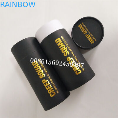 Caja de papel de la cartulina biodegradable que empaqueta el logotipo modificado para requisitos particulares con el sellado de oro