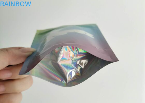 Bolsas plásticas de la prueba del olor que empaquetan la impresión del fotograbado del bolso de Runtz de la mala hierba con claramente la ventana