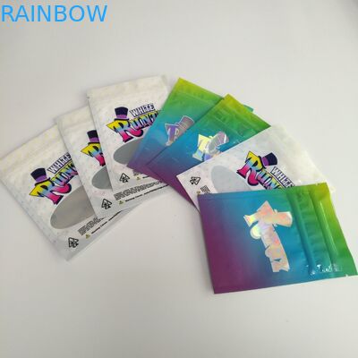 Mylar Runtz selló la aduana de las bolsas de plástico impresa para el empaquetado del cáñamo del cáñamo