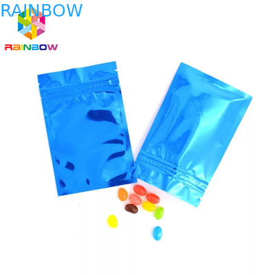 Bolsa a todo color del papel de aluminio que empaqueta bolsos sellados lado Ziplock del plano 3