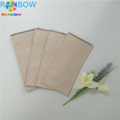 Paquete facial de empaquetado cosmético plástico de la máscara del sello de los lados del embalaje 3 del bolso del papel de aluminio