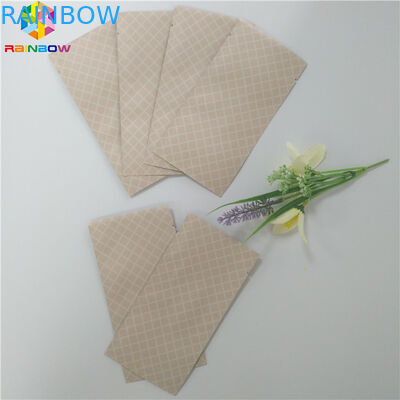 Bolsos sellados lados de empaquetado del Ziplock tres de la impresión de la bolsa de encargo de la hoja para la fruta seca