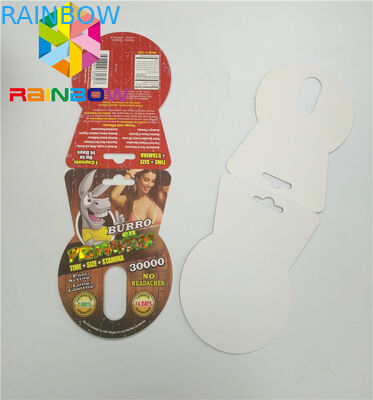 Caja masculina de empaquetado del aumento del sexo Burro2 6000 del Burro 30000 de la ampolla plástica normal del tamaño