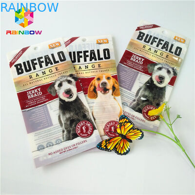 Los bolsos Ziplock plásticos del embalaje, sello trilátero se levantan las bolsas para la comida