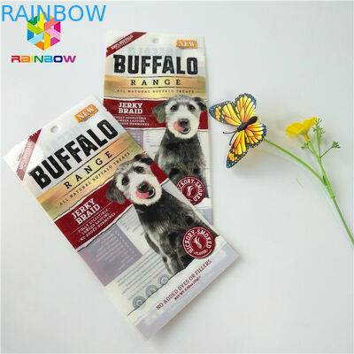 Los bolsos Ziplock plásticos del embalaje, sello trilátero se levantan las bolsas para la comida