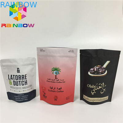 La impresión del fotograbado se levanta la línea hoja laminada cerradura de la muesca del rasgón de los bolsos de la bolsa de la cremallera de la cremallera