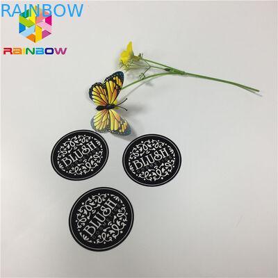 Etiqueta engomada de encargo del vinilo de la etiqueta de la ropa de la seguridad de los alimentos de las películas a prueba de agua del acondicionamiento