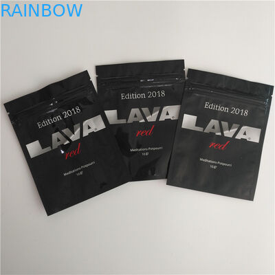 El pelo de empaquetado de la bolsa de la hoja de la haba de la caña de azúcar ata la bolsita poca impresión minúscula del bolso CMYK del Pin