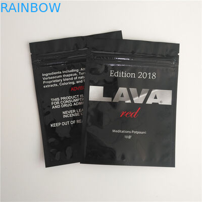 El pelo de empaquetado de la bolsa de la hoja de la haba de la caña de azúcar ata la bolsita poca impresión minúscula del bolso CMYK del Pin