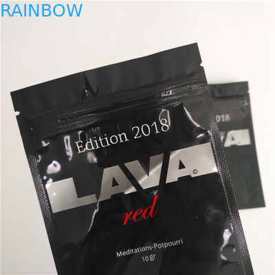 El pelo de empaquetado de la bolsa de la hoja de la haba de la caña de azúcar ata la bolsita poca impresión minúscula del bolso CMYK del Pin