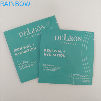 La impresión a todo color se levanta el empaquetado reutilizable de los Masques del ojo de los bolsos de la bolsa de la cremallera