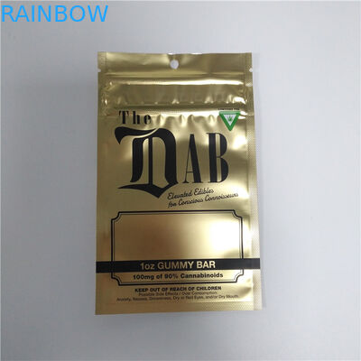 Los bolsos Ziplock reutilizables de la prueba del niño, Mylar se levantan la impresión del fotograbado de la bolsa