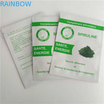 La categoría alimenticia del papel de aluminio se levanta el bolso de polvo lateral del café de Eco del sello de las bolsas tres