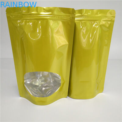 La comida seca térmica en caliente empaqueta el papel de aluminio de empaquetado del bocado de encargo para el grano del té/de café