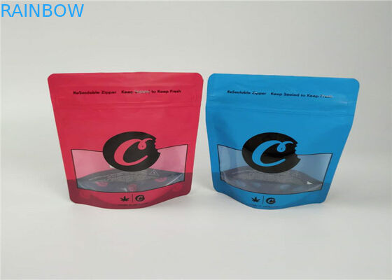 El papel de aluminio empaqueta las bolsas plásticas que empaquetan 1LB el artículo de empaquetado de las galletas CBD