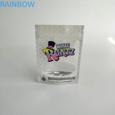 Las bolsas plásticas brillantes de Runtz que empaquetan la prueba del olor se levantan el bolso de los muchachos de la selva de Runtz