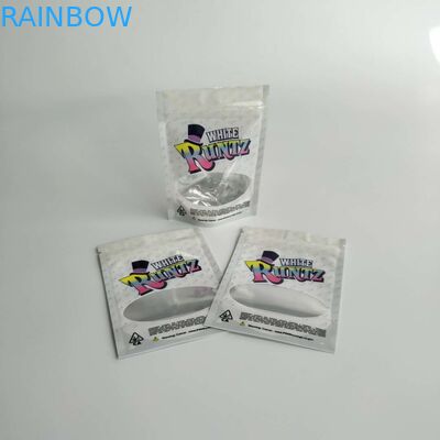 Las bolsas plásticas brillantes de Runtz que empaquetan la prueba del olor se levantan el bolso de los muchachos de la selva de Runtz