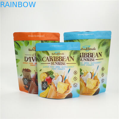 El papel de aluminio Ziplock se levanta la impresión del fotograbado de la bolsa para el empaquetado de los frutos secos