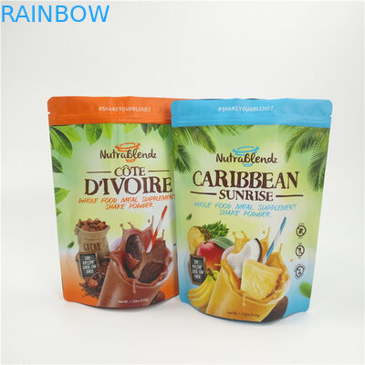 El papel de aluminio Ziplock se levanta la impresión del fotograbado de la bolsa para el empaquetado de los frutos secos