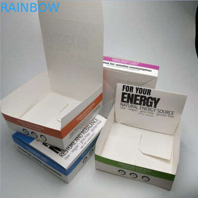 Pequeño incienso herbario de papel cosmético vacío que empaqueta con la caja del holograma de la ventana del ANIMAL DOMÉSTICO