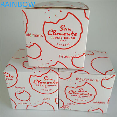 Pequeño incienso herbario de papel cosmético vacío que empaqueta con la caja del holograma de la ventana del ANIMAL DOMÉSTICO