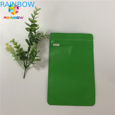 Levántese la bolsa de la hoja que empaqueta bolsos planos de encargo del papel de aluminio con el Ziplock reutilizable