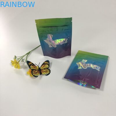 La bolsa doble de la hoja de la cremallera que empaqueta Mylar Runtz empaqueta el plástico para las galletas de empaquetado