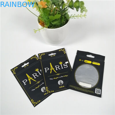 El papel de aluminio de empaquetado del incienso herbario del color de CYMK se levanta el bolso plástico de la cremallera de Mylar