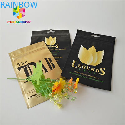 Empaquetado de las bolsas plásticas del papel de aluminio a prueba de humedad para las malas hierbas de Gummies del aceite de CBD