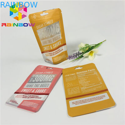 Plásticos reutilizables se levantan los bolsos Matt de la bolsa de la cremallera acabado con la ventana clara delantera