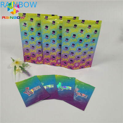 Huela la bolsa de la hoja de la prueba que empaqueta las galletas/píldora/uso gomoso de los bolsos de Runtz del oso